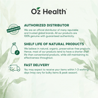 Oz Health Non-Drying Tea Tree Oil Gel Hand Sanitizer 500ml