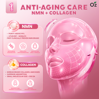 Oz Health Youth Restore+ Complete Anti-Aging Shot, 15 Sachets