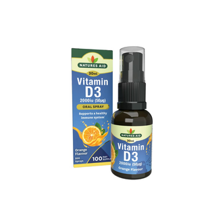 Natures Aid Vitamin D3 Daily Oral Spray 30ml
