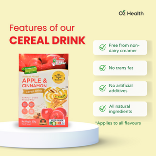 Healthy Mate Apple Cinnamon Cereal (No Sugar), 450g