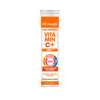 Oz Health Vitamin C+ Vitamin D & Zinc, 20 Effervescent Tabs