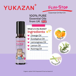 Yukazan Fluu-Stop | 100% Pure Essential Oil Roll On