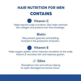 Hairdressers Formula Hair Nutrition For Men, 30 tablets