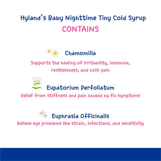 Hyland's Baby Nighttime Tiny Cold Syrup 118ml