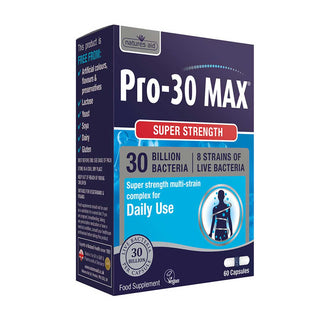 Natures Aid Pro-30 Max (Super Strength Probiotics), 60 capsules